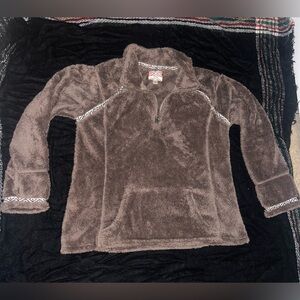 Dylan Los Angeles Fleece 1/4 Zip Pullover